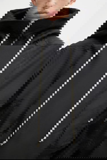 Parka Rick Owens Rick Owens DRKSHDW Cropped Alice Parka Musta | DU02E7781.NCV, 5