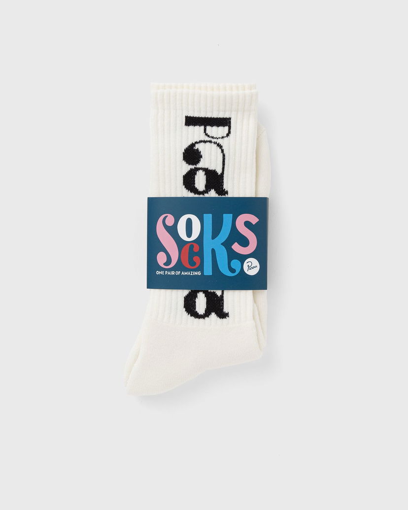 Sukat By Parra Logo Crew Socks Valkoinen | 54265