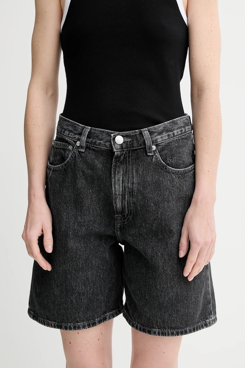 Shortsit Samsoe Samsoe Samsoe Samsoe SASHELLY High Waist Shorts Musta | F25100167