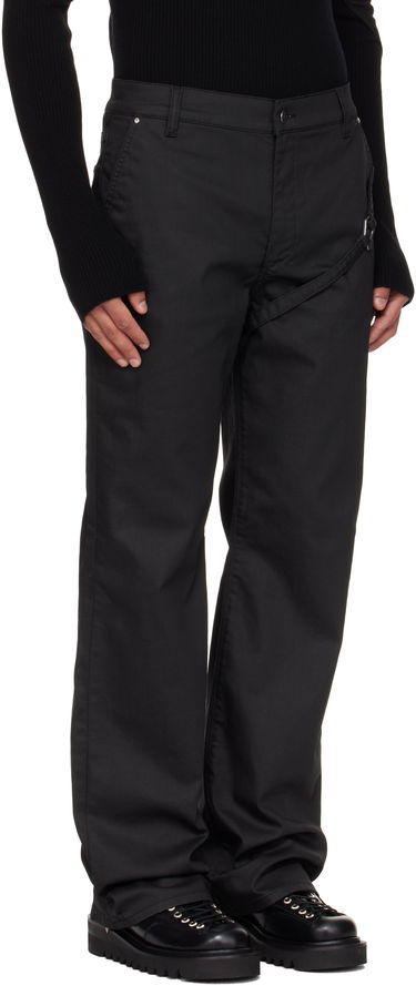 Housut HELIOT EMIL Heliot Emil Transmittance Tactical Trousers Musta | AW25_M_10_209_BLK01, 1