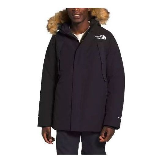 Parka The North Face Faux Fur Trim Insulated Jacket Musta | NF0A4QZ8-JK3