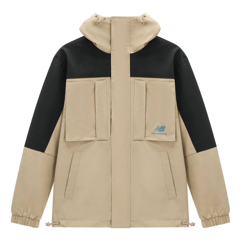 Tuulitakki New Balance Windproof Sport Jacket Beige | AMJ31304-BNN