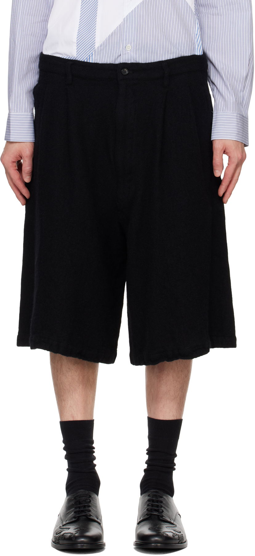 Shortsit Comme des Garçons Serge Shorts Musta | FN-P502-051
