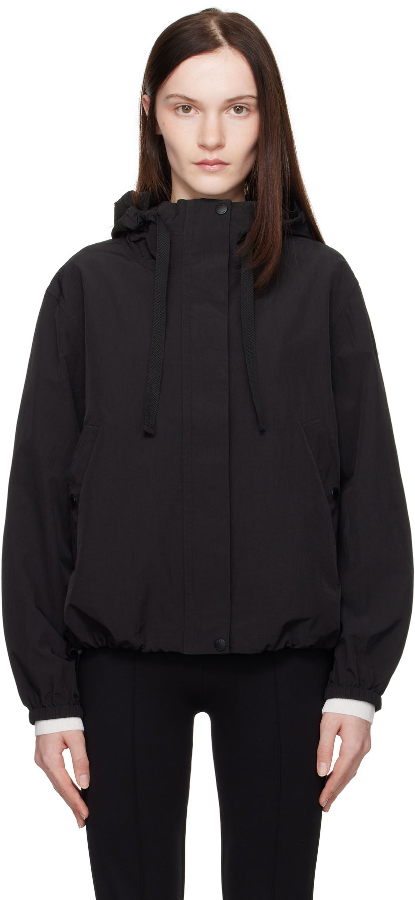 Tuulitakki KENZO 'Boke Flower 2.0' Short Hooded Jacket Musta | FF52OU1419NF