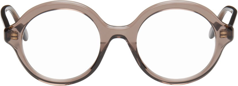 Aurinkolasit Loewe Slim Round Glasses Ruskea | LW50082IM50050 840126849080