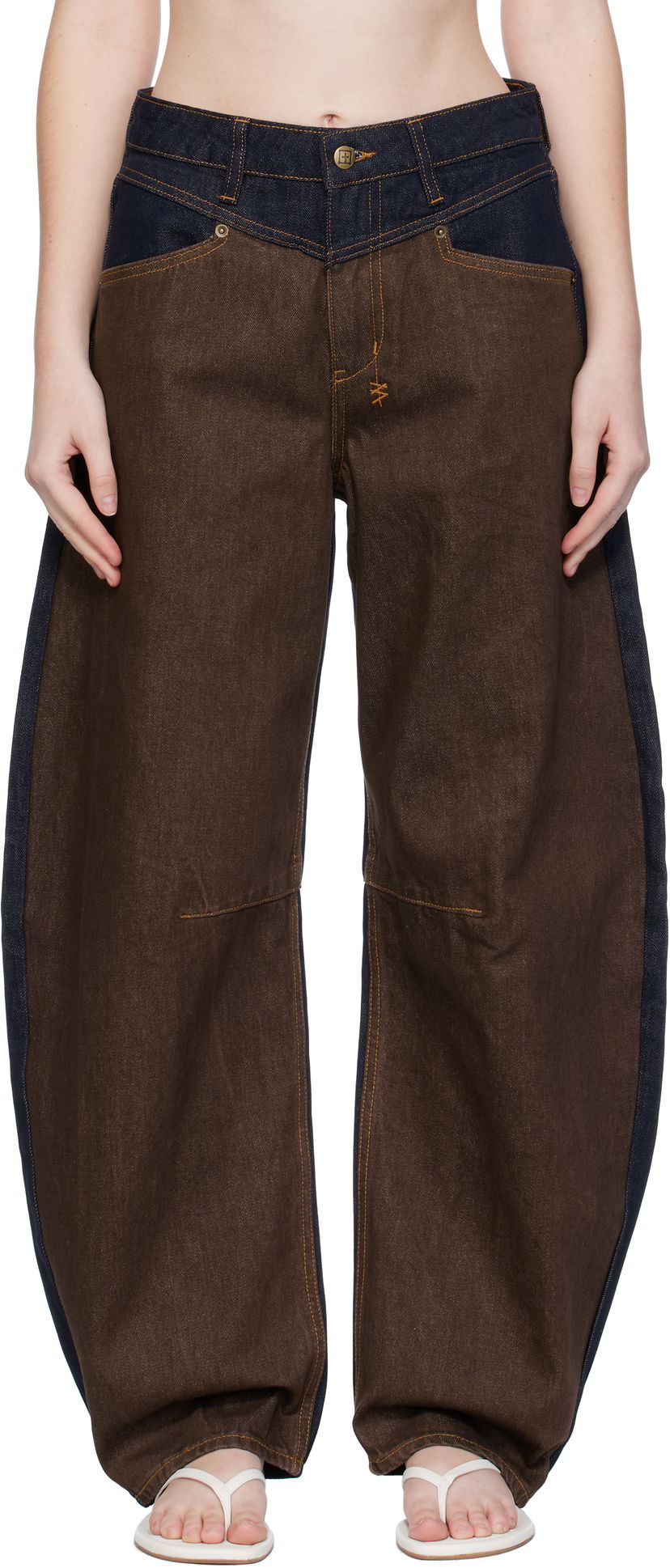 Jeans Ksubi Original Spliced Barrel Jeans Monivärinen | WFA25DJ032