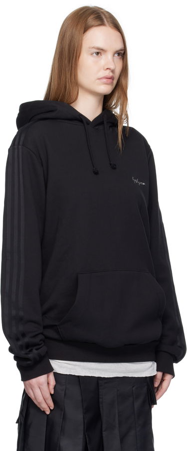 Huppari Yohji Yamamoto Y-3 Yohji Yamamoto Kuro Hoodie Musta | KA9652, 4