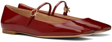 Tennarit ja kengät Gianvito Rossi Gianvito Rossi Christina 05 Ballerina Flats Punainen | G22246-05CUO-NUI, 3