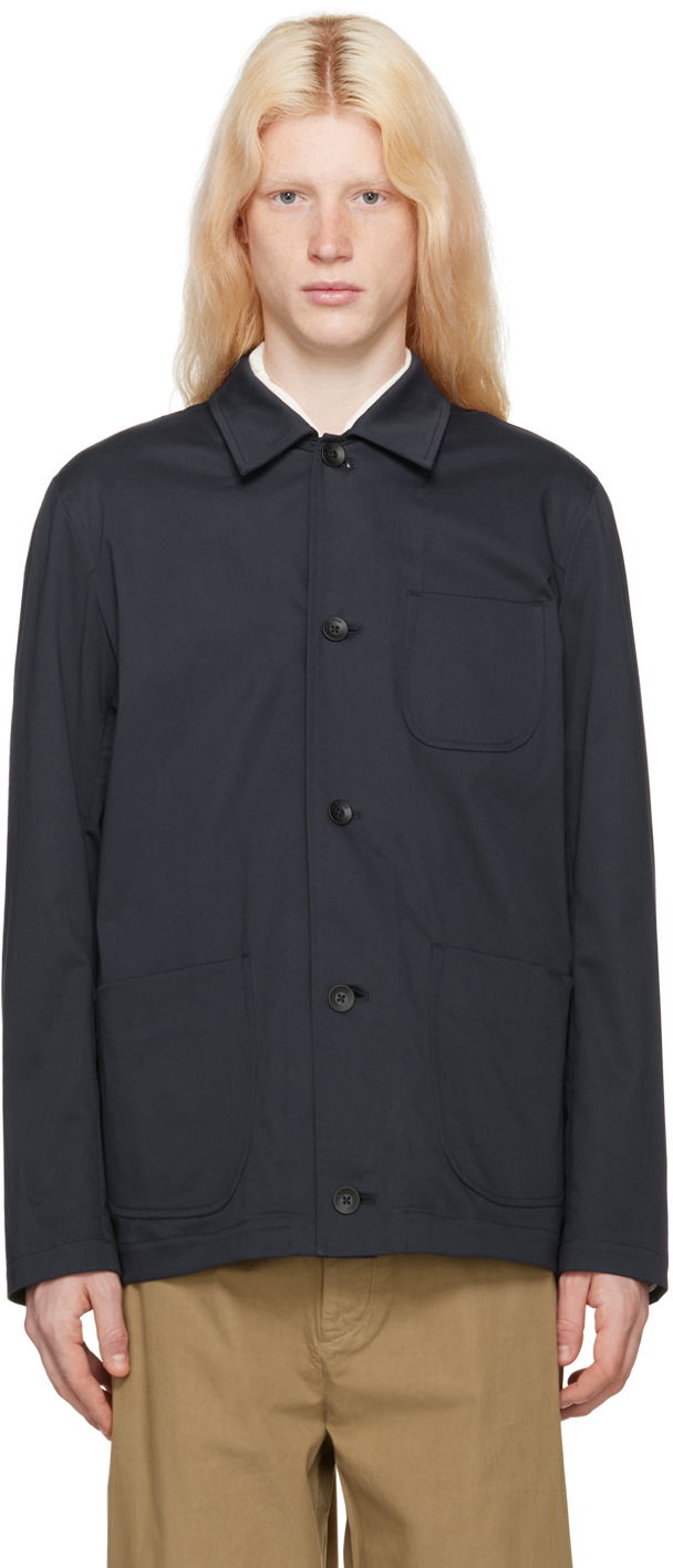 Takki rag & bone Rag & Bone Evan Chore Jacket Tummansininen | MBW23H4401TAML