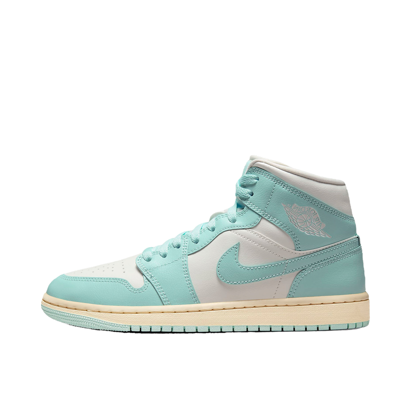Tennarit ja kengät Jordan Jordan 1 Mid Light Dew W Turkoosi | BQ6472-132