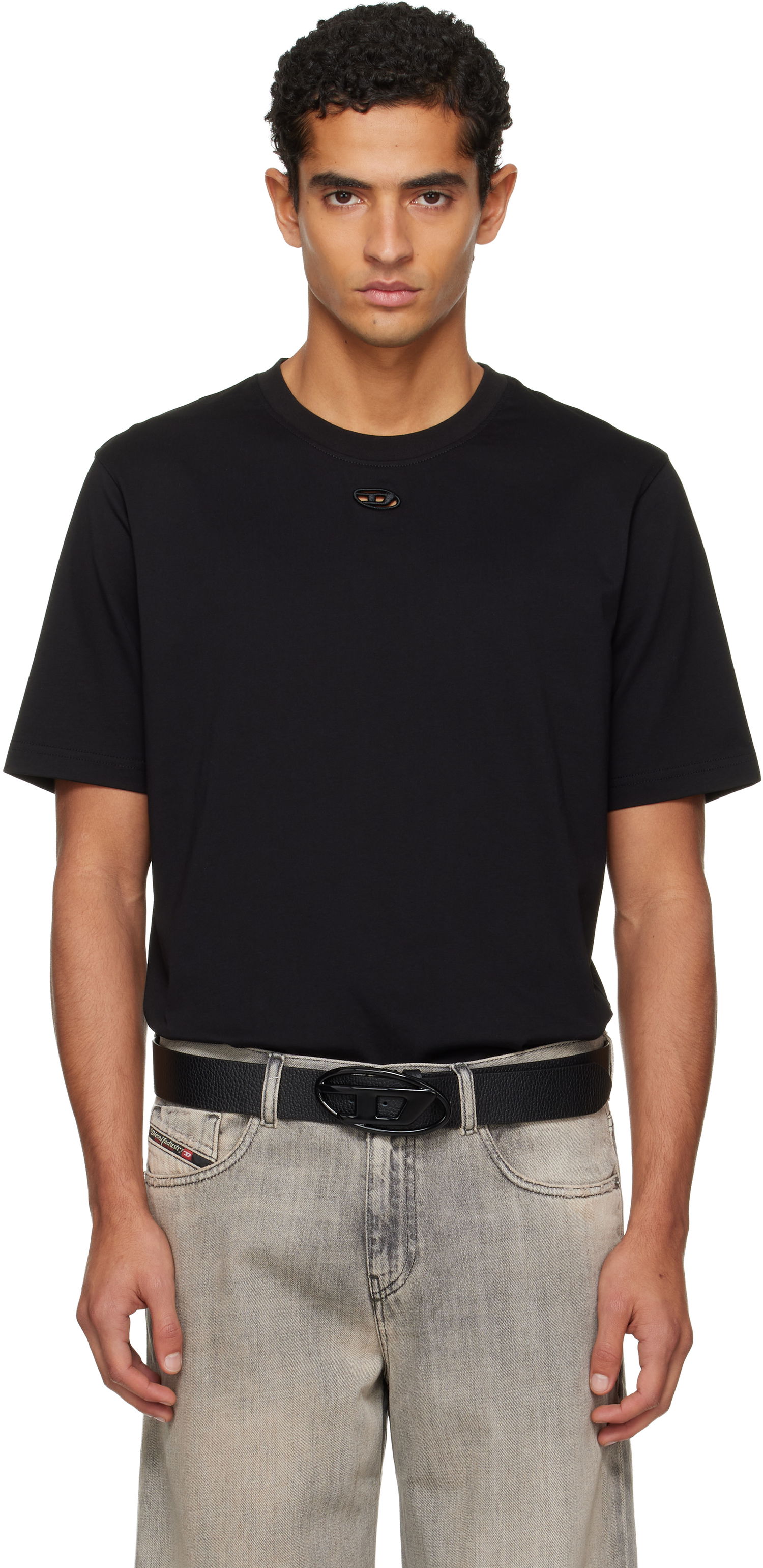 T-paita Diesel T-Adjust-Marey T-shirt Musta | A19420-0NIAX-9XX, 0