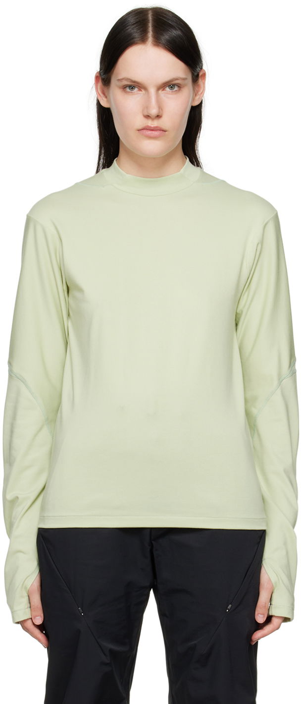T-paita Post Archive Faction (PAF) 5.0 Right Long Sleeve T-Shirt Vihreä | TLSR-M
