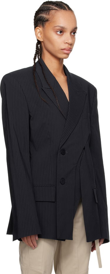 Takit Ottolinger Ottolinger Oversize Split Blazer Musta | 12360072301, 1