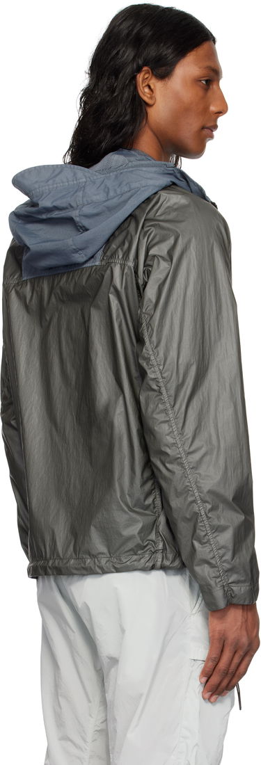 Tuulitakki C.P. Company C.P. Company CS II Mixed Hooded Lens Jacket Harmaa | 18CMOW036A-110030G, 2