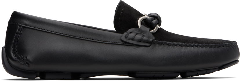 Tennarit ja kengät FERRAGAMO Gancini Buckle Driver Loafers Musta | 784296