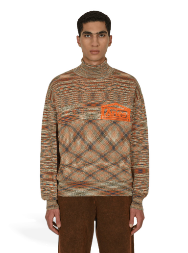 Villapaita Aries Temple Space Dye Turtleneck Monivärinen | FTAR20023 MLT