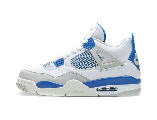 Tennarit ja kengät Jordan Air Jordan 4 Retro "Military Blue" 2012 Valkoinen | 308497 105