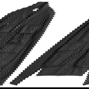 Bomber-takki C.P. Company C.P. Company Chrome-R Multipocket Bomber Jacket, Size Large Musta | 18CMOW010A-005904G-999, 1