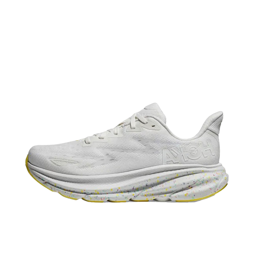 Juoksu Hoka One One Clifton 9 White Lemonade Harmaa | 1127895-WTL