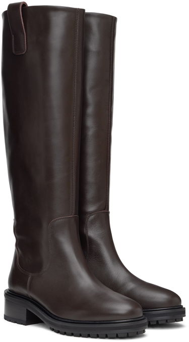 Vaatteet Aeyde Aeyde Henry Tall Boots Ruskea | A11-KB-LAID45CH-222-953-001, 3