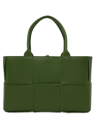 Kangaskassi Bottega Veneta Arco Tote Bag Vihreä | 652867 VCP11