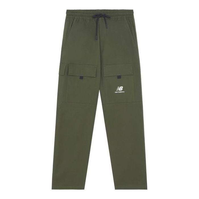 Cargo housut New Balance Casual Cargo Pants Vihreä | AMP13396-ECL