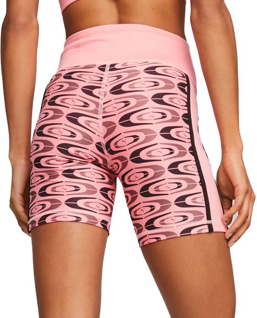 Shortsit Puma RETRO GLAM HW SHORT TIGHT Vaaleanpunainen | 523893-62, 1