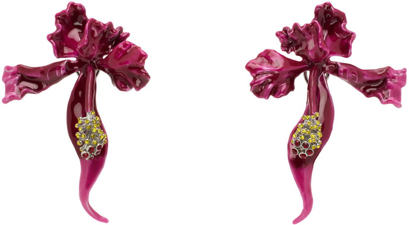 Korvakorut Marc Jacobs Marc Jacobs 'The Future Floral' Earrings Violetti | 2S4JER001J07
