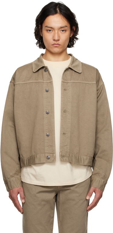 Takki The Row The Row Marcus Cropped Canvas Jacket Ruskea | 890-W3723, 0
