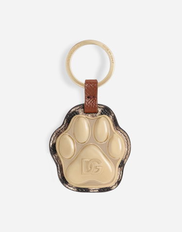 Avaimenperät Dolce & Gabbana Dolce & Gabbana Animal Print Paw Keychain Metallinen | BD0019A6456HA93M, 0