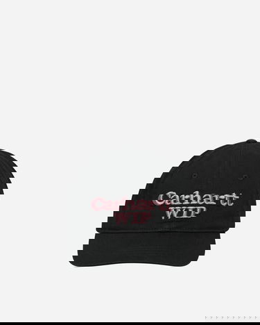 Korkki Carhartt WIP Script Logo Cap Musta | I034744 2W6XX, 0