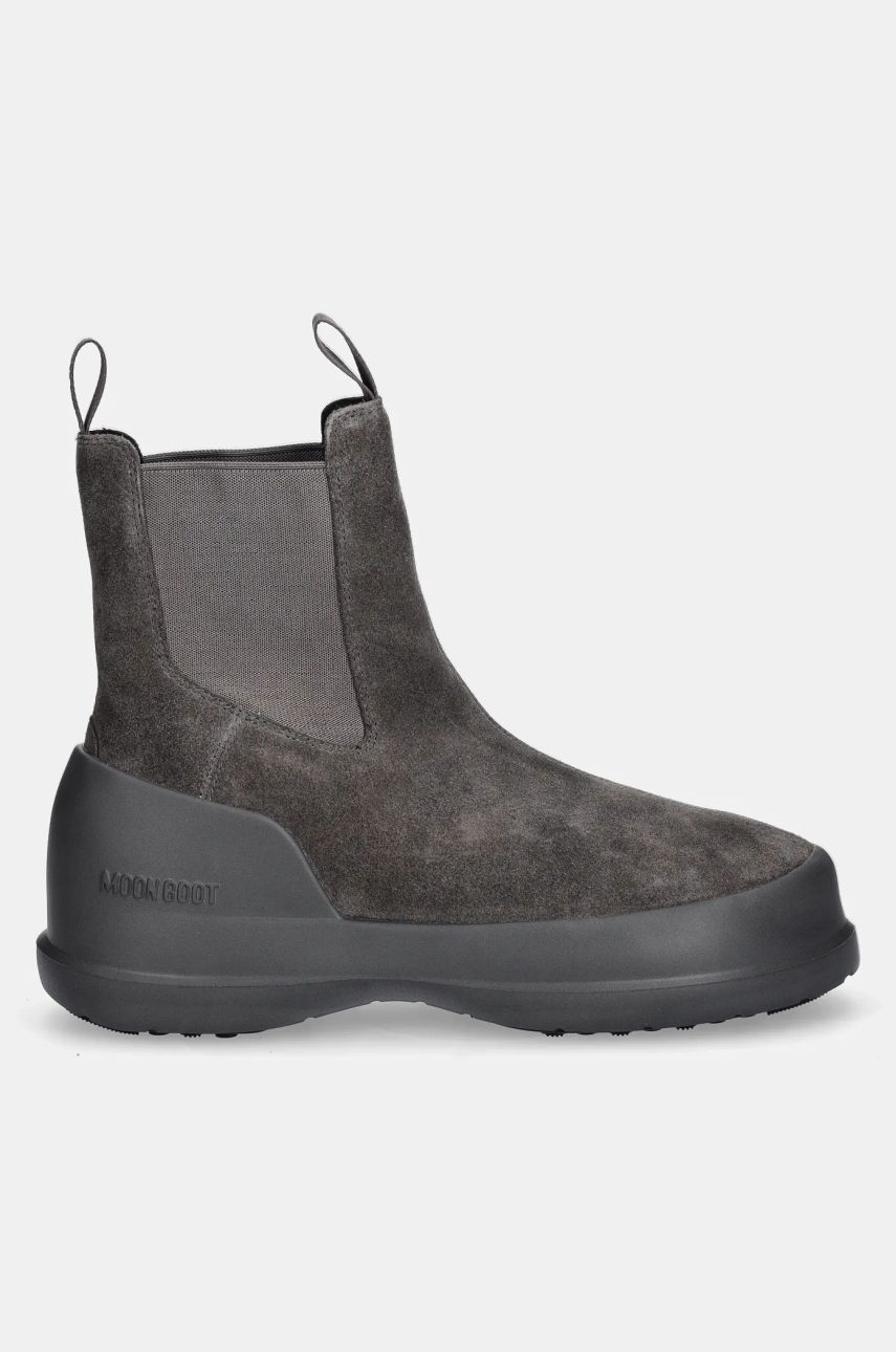 Tennarit ja kengät Moon Boot Suede Chelsea Boots Harmaa | 80D2480050.H005, 1