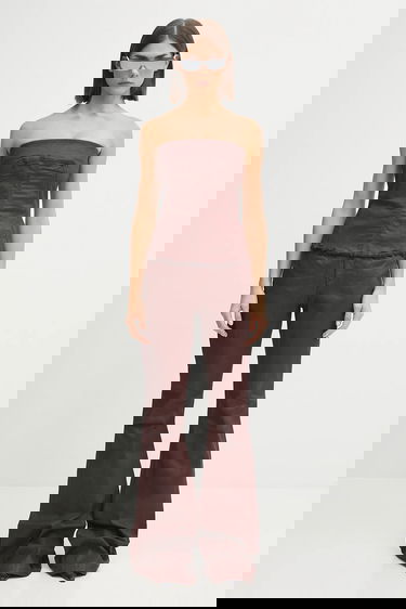 Tankkitoppi Rick Owens Rick Owens DRKSHDW Bustier Top Ruskea | DS02E7129.SDSW, 5