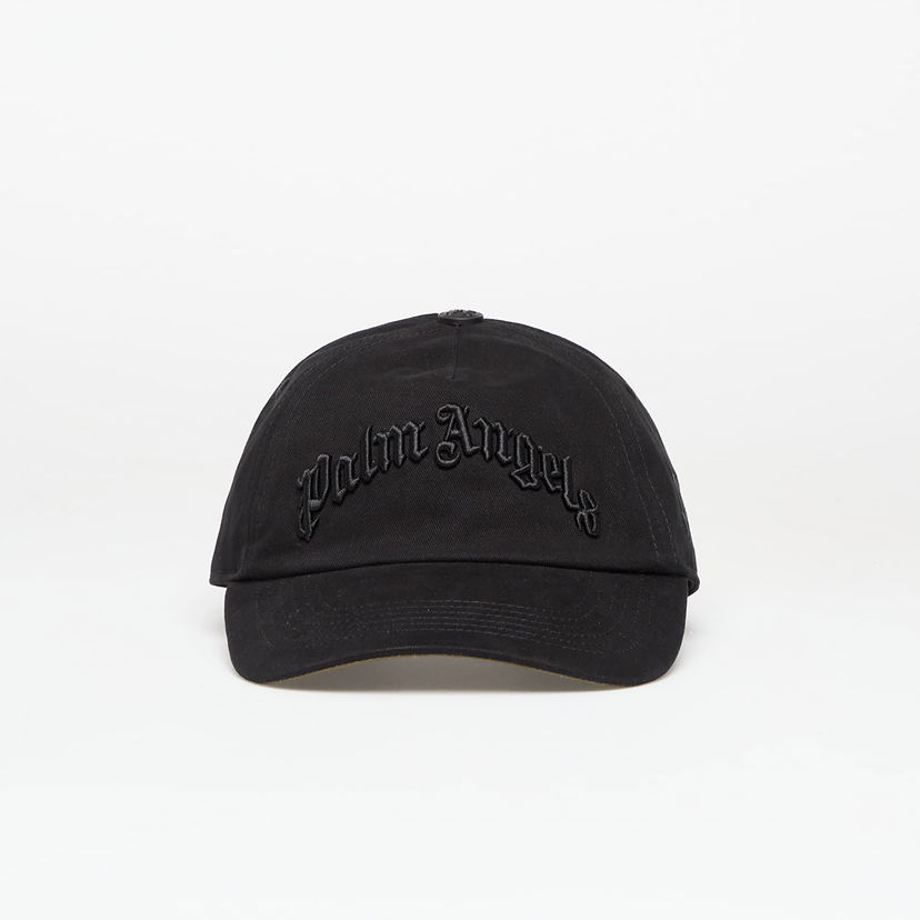 Korkki Palm Angels Palm Angels Curved Logo Cap Musta | PMLB104F25FAB0021010