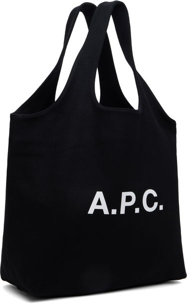 Kangaskassi A.P.C. Ninon Canvas Tote Bag Musta | WOARV-M61565, 1