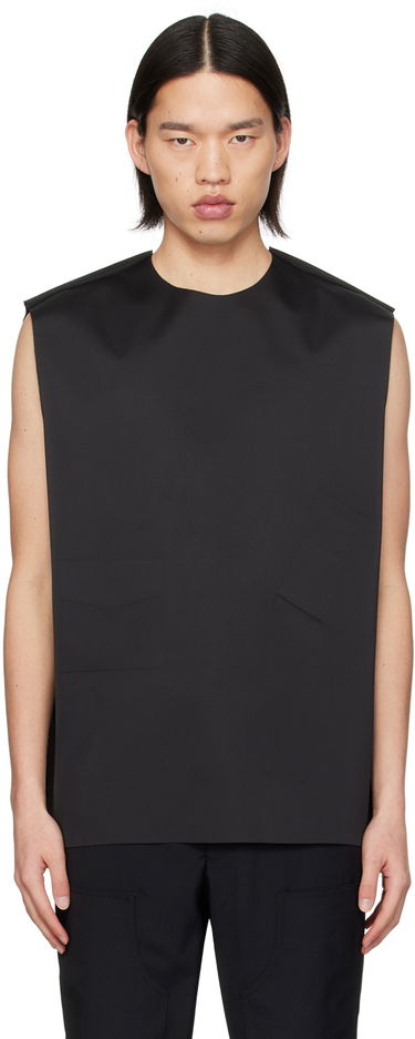Liivi We11done We11done Embossed Pocket Tank Top Musta | WD-BL1-24-122-M-BK, 0