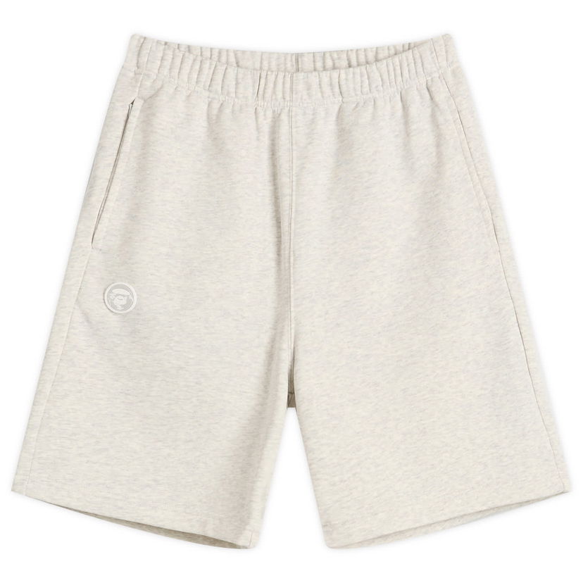 Shortsit AAPE by A Bathing Ape AAPE Now Solid Sweat Shorts, Size Large Harmaa | AAPSPMB676XA-WH2