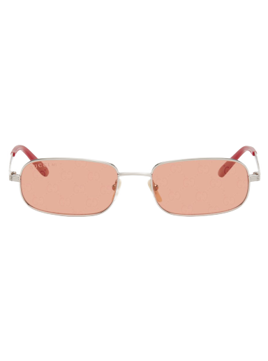 Aurinkolasit Gucci Rectangular Sunglasses Punainen | GG1457S