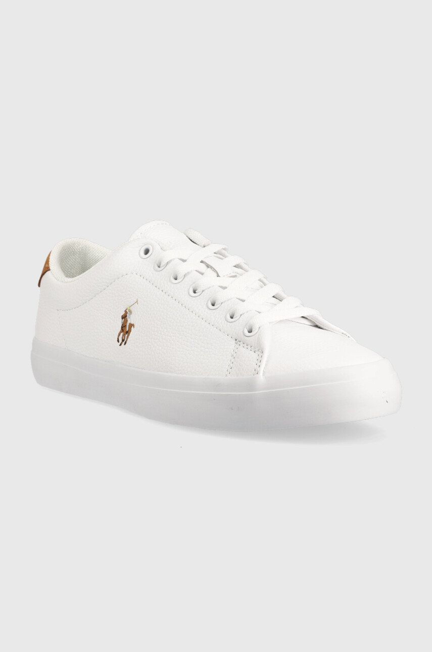 Tennarit ja kengät Polo by Ralph Lauren Longwood Leather Trainers Valkoinen | 816877702001, 1