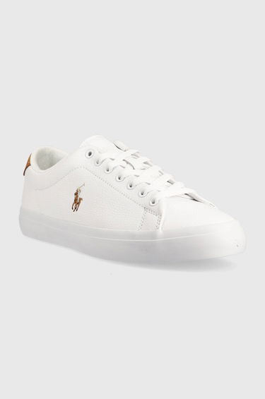 Tennarit ja kengät Polo by Ralph Lauren Longwood Leather Trainers Valkoinen | 816877702001, 1