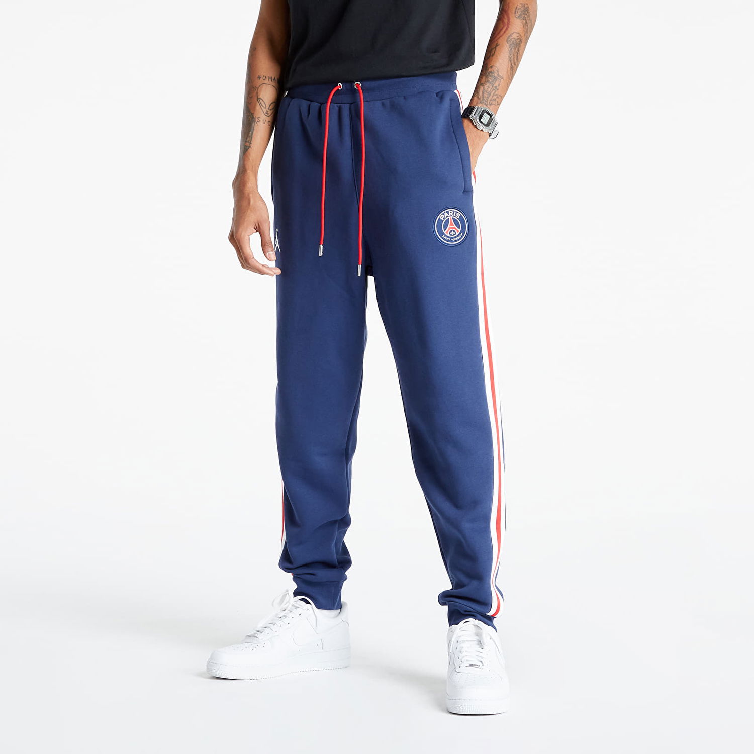 Housut ja farkut Jordan Paris Saint-Germain Fleece Pants Tummansininen | DB6502-410, 0