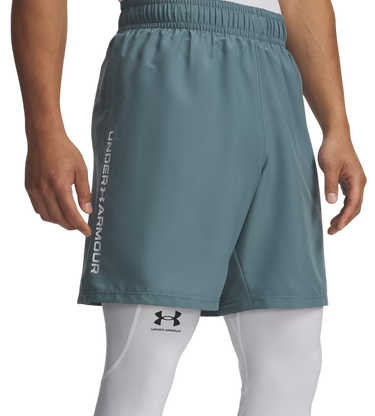 Shortsit Under Armour Tech Woven Wordmark Short Turkoosi | 1383356-587, 0