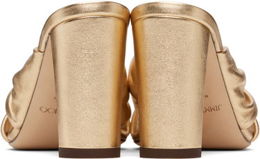 Asusteet Jimmy Choo Jimmy Choo Avenue 85 Heeled Mules Metallinen | AVENUE 85, 1