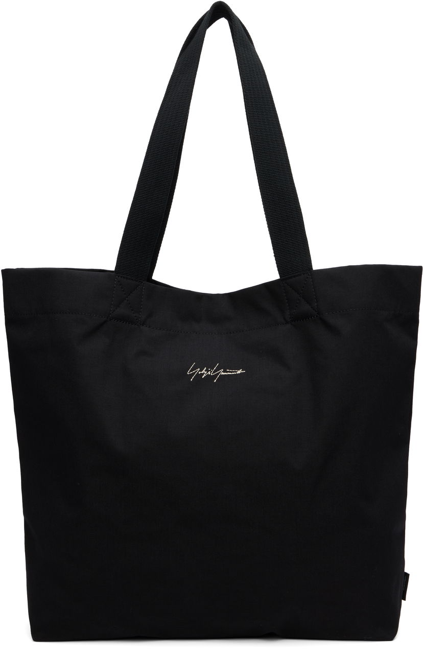 Kangaskassi Yohji Yamamoto Y-3 KURO Canvas Tote Bag Musta | JZ0916