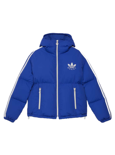 Puffer takki Gucci adidas x Nylon Down Jacket Blue Sininen | ‎713718 ZALC7 4309