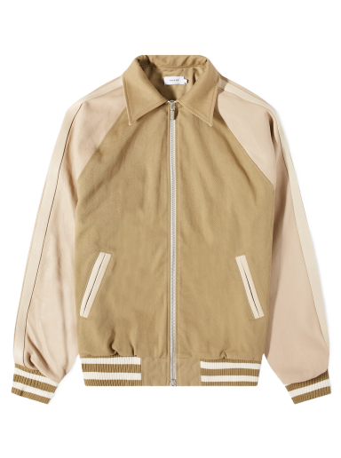 Bomber-takki Rhude Twill Boys Bomber Jacket Beige | RHPS23JA068292690269
