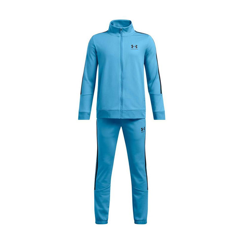 Verryttelypuku Under Armour Icon Knit Tracksuit Sininen | 1390295-452