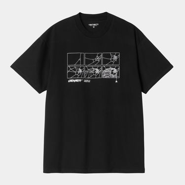 T-paita Carhartt WIP WIP Theory And Practice Graphic T-Shirt Musta | I035501_24, 0