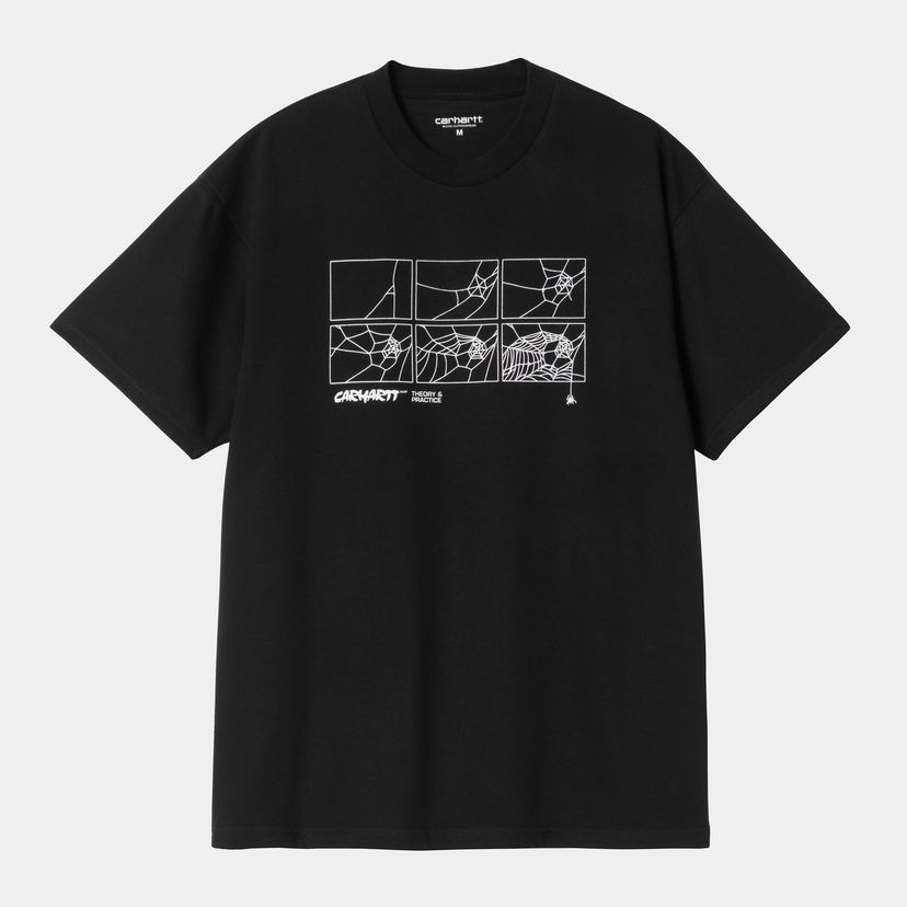 T-paita Carhartt WIP WIP Theory And Practice Graphic T-Shirt Musta | I035501_24