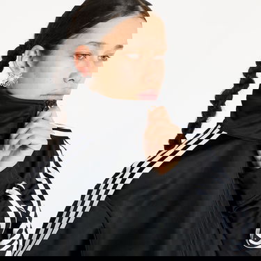 Bomber-takki adidas Performance Adicolor Classic Firebird Loose Track Jacket Musta | JC8251, 1